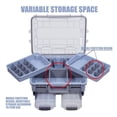 thumbnail image 2 of Large Capacity Fishing Tackle Box with Portable Multi-Functional Waterproof Bait Accessories ,Versatile Storage, 2 of 6