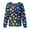 Royal Blue_03#724d, variant on Hearthz Snap Front Scrub Jackets for Women Long Sleeve Stretchy Animals Pattern Nursing Tops Working Uniforms Fitted Scrub Tops for Women with Pocket