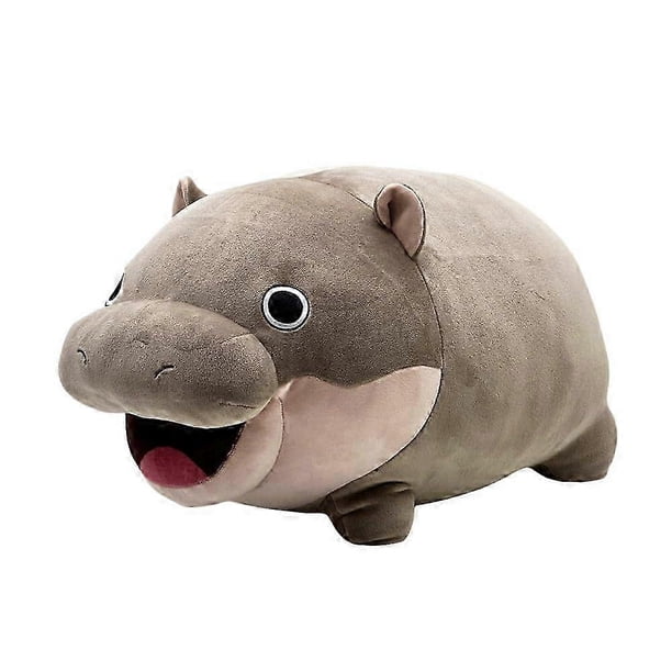 Moo Deng Plush Toy, Soft Cute Pygmy Hippo Plush Stuffed Animal, Perfect Gift for Kids & Adults, Cozy and Huggable