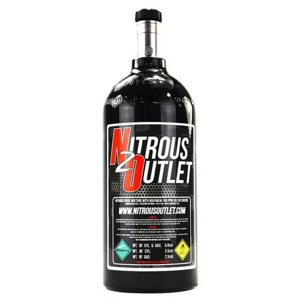 Nitrous Outlet Powersports 2.5LB Bottle