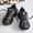 Black, variant on Popular Casual All-Match New Internet Celebrity Sports Shoes with Height Increase And Thick Sole Trendy Breathable Men'S Shoes Street-Looking High-End Desig