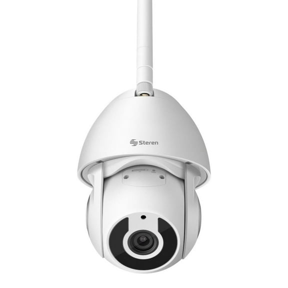 Cámara de seguridad Wi-Fi 3 Mpx robotizada con seguidor de movimiento para exterior Steren CCTV-235