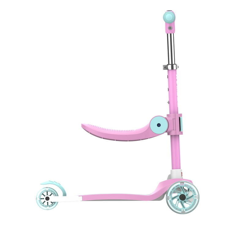 GOTRAX BoblooPro 3-Wheel Light-Up Kick Scooter for Kids Ages 3-8