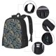 thumbnail image 2 of Disketp Indian Paisley 2 Mochila Minimalista de Gran Capacidad, Mochila de Viaje para Escuela, Trabajo o Uso Diario, 2 of 6
