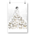thumbnail image 1 of Fluttering Gown Ii. Poster - Annie Warren Designs,, 1 of 3