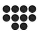 thumbnail image 1 of 10 piezas de base de broche de madera, bandejas para broches, broches con clip, alfiler grueso, bandeja con bisel redondo negro 25mm, 1 of 9