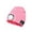 Pink, variant on Zukuco Unisex Bluetooth Beanie with Headlight, LED Music Beanie, Rechargeable Musical Knitted Cap for Men Women Gifts