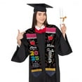thumbnail image 5 of Custom Teacher Graduation Stole Class Of 2025, Teacher Stole 2025,Teacher Stole, Pencil Stole Graduation For Teachers, Sash For Teacher, 5 of 9