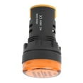 thumbnail image 4 of 10 Uds. De luz indicadora de potencia LED BERM, carcasa ignífuga de PC de 22mm de diámetro 380V AD16-22D/S para Panel de Control eléctrico, proyectos de bricolaje(amarillo), 4 of 8