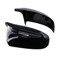 thumbnail image 2 of For BMW Side Wing Mirror Cover Caps Gloss Black Left+Right, 2 of 5