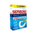 thumbnail image 4 of 2 Pack - Sea-Bond Secure Denture Adhesive Seals, Original Lowers, Zinc-Free, All-Day-Hold, Mess-Free, 15 Count, 4 of 5
