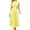 Yellow, variant on YuXingFu Polyester Dresses for Women Maxi Crew Neck Plus Size Womens Dress Sleeveless for Beach Long Casual Summer Yellow S