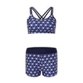 thumbnail image 5 of CONZONE Womens Bikini Sets With Shorts 2 Peice Swimsuits for Women High Waisted Graphic Lightweight Summer Beach Bathing Suits, 5 of 5