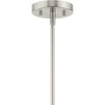 thumbnail image 3 of Better Homes & Gardens 16 in 3 Light Chandelier - Brushed Nickel Finish, Clear Glass Shades, Adjustable Height, 3 of 6