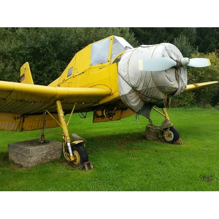 Laminated Wood Propeller - LAMINATED POSTER Fly Old Aviation Aircraft Propeller Poster Print 24 x 36