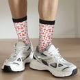 thumbnail image 6 of Yiaed Floral butterfly Print Great elasticity Crew Socks Sports socks for Men and Women, 6 of 6
