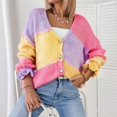 thumbnail image 4 of Women's Long Sleeve Lightweight Knit Sweater – Crewneck Soft Loose Fit Pullover Top for Casual Fall 2025 Trendy Outfits, 4 of 9