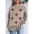 thumbnail image 5 of Redhotype Sparkling Leopard Sweater: Sequin Accents, Holiday Chic!, 5 of 6