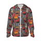 thumbnail image 1 of Balery BBQ Icons Sudadera ligera de manga larga con capucha y protección solar UPF 50+ para hombre y mujer, ideal para pesca y running-X-Large, 1 of 7