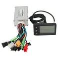 thumbnail image 2 of Juego De Controlador De Bicicleta, Carcasa De Metal De Onda Sinusoidal De 3 Modos DC24V 36V 48V 250W 350W Controlador De Motor De Bicicleta Para Scooter Eléctrico, 2 of 7