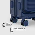 thumbnail image 3 of Joyway - 4 Ensembles de Bagages Valise Rigide en PC à Roulettes Pivotantes - (Valise Extensible 20 Pouces24 Pouces) Valise Enregistrée 28 Po, 3 of 8