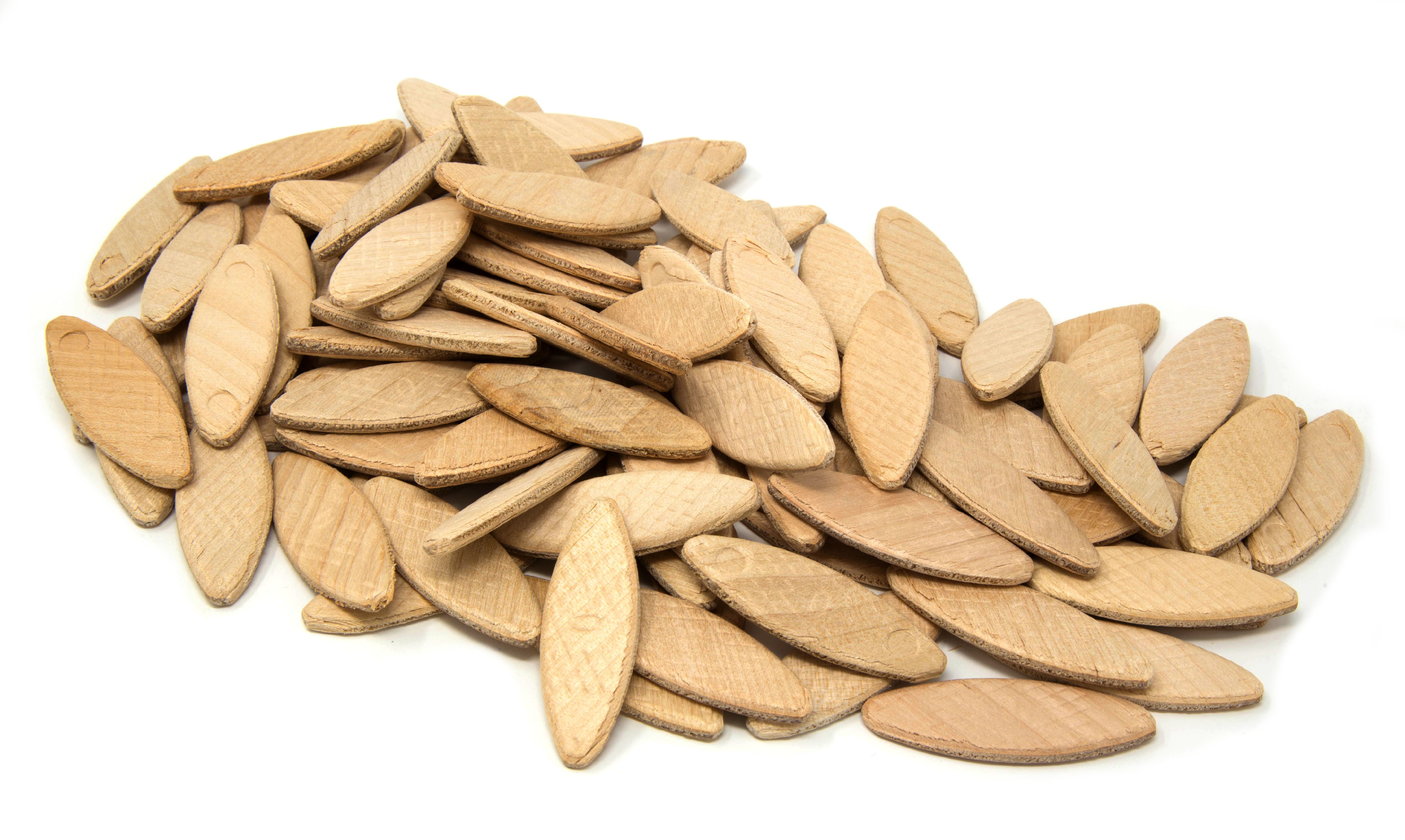 WEN 0 Birch Wood Biscuits for Woodworking, 100 Pack