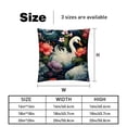 thumbnail image 5 of Swan Covers - Set of 2 Throw Pillow Covers with Unique Patterns for Living Room Decor - Available in 16x16, 18x18, and 20x20 Inches Throw Pillows for All Occasions, 5 of 6