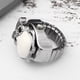 thumbnail image 3 of Reloj con anillo Jadeshay Cuarzo Patrón Búho Unisex, 3 of 8