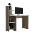 thumbnail image 3 of Escritorio de Oficina Excelsior Rovere con Librero y 4 Repisas Mesa para Estudio y Home Office, 3 of 5