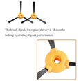 thumbnail image 2 of Replacement Parts Side-brushes For Deebot - N79s N79 Deebot 500 Robotic Vacuum Cleaner Accessories Hy, 2 of 4