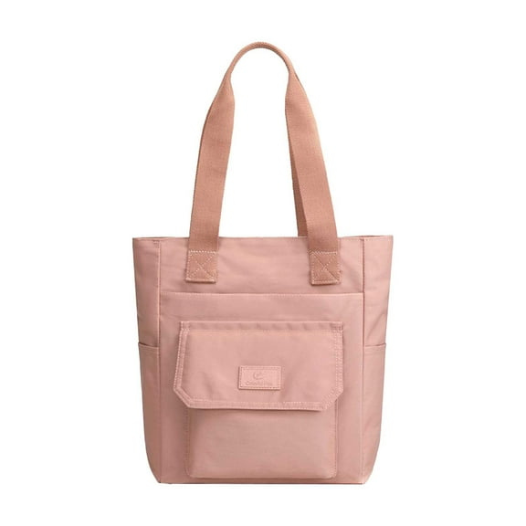 Lightweight Commute Tote 10.62x4.72x12.59in Nylon Medium Shoulder Bag Black Pink Dark Blue Adjustable Strap Daypack Casual Crossbody Satchel Practical Everyday Essential​