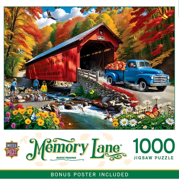 MasterPieces 1000 Piece Jigsaw Puzzle - Rustic Passage - 19.25"x26.75"