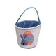 thumbnail image 1 of Cateissary Bolsa de conejito de gran capacidad, cesta de Pascua resistente al desgaste, cubos de vacaciones presentes, patrones surtidos, bolsas Almacenamiento y organización del hogar azul huevo, 1 of 6