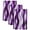 DarkViolet, variant on Purple Striped Ombre Kitchen Towels Set of 1, Modern Purple Moire Geometric Absorbent Dish Towels for Kitchen, Microfiber Hand Towel, Quick Drying Tea Towel for Cleaning Decorative Dishcloths