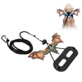 thumbnail image 4 of Reptiles Animals Harness, Adjustable Soft Bearded Dragon Leash  For Lizard For Hamsters, 4 of 7