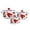 Poppy Love, variant on STPgoods Enameled Aluminum Belly Deep Stock Pot with Glass Lid Set of 3 Bird of Paradise Vintage Cooking Pot Set 2.2 Qt 4 Qt and 6.55 Qt Enamel Soup Pots