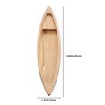 thumbnail image 2 of Raindrops 2Pcs Wooden Fishing Boat Model Handcrafted Ocean Decor for Nautical Tabletop Ornament, 2 of 8