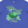 thumbnail image 4 of Inktastic Two Peas in a Pod with Faces Youth T-Shirt, 4 of 5