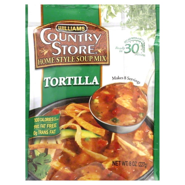 Williams® Country Store® Tortilla Home Style Soup Mix 8 oz. Pouch