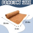 thumbnail image 2 of DERONA Turtle Tank Accessories,Natural Coconut Palm Crested Gecko Tank Accessories,Aquarium Water-Permeable Filter Pad Leopard Gecko Tank Accessories,for Tortoise Climbing Pet Boxes,39.4×23.6in, 2 of 7