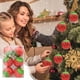 thumbnail image 1 of Adornos navideños, regalos navideños, bolas navideñas irrompibles, juego de decoración navideña con forma de fresas, pintadas para árbol de Navidad, también aptas para otras decoraciones de fiesta, 6, 1 of 6