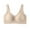 7# Camel, variant on Jelly Bras for Women, Lifting Wirefree Supportive Push up Soft Breathable Camel Bras for Women