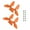 Orange, variant on Jesscasday 4Pcs Drones Propellers for Drones Replacement Low Noise and Quick Release Propeller