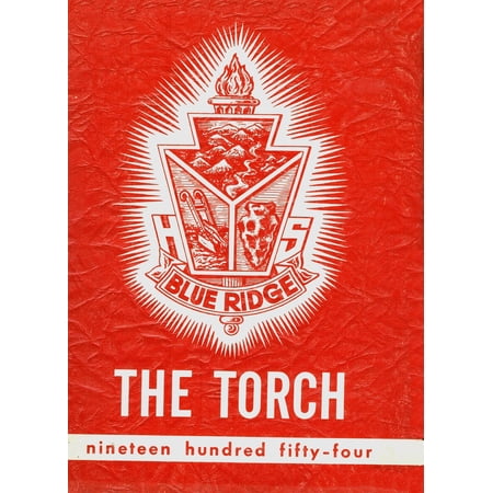 (Custom Reprint) Yearbook: 1954 Blue Ridge High School - Torch Yearbook (New Milford, PA)