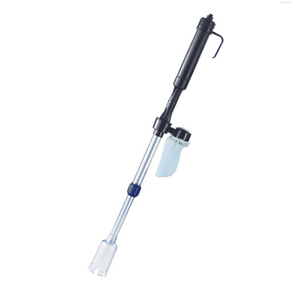 Battery Powered Gravel Vacuum Cleaner, Electric Aquarium Fish Tank Cleaner with Siphon, Automatic Water Changer & Substrate Cleaner for Freshwater Saltwater Tanks