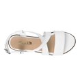 thumbnail image 4 of SANDALIAS STYLO MUJER E407 SIMIPIEL BLANCO, 4 of 4