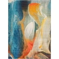 thumbnail image 2 of Rugs.com Haerfest Collection Rug – 9' x 12' Blue Low Rug Perfect For Living Rooms, Large Dining Rooms, Open Floorplans, 2 of 4