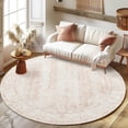 thumbnail image 1 of Alfombra Bileehome, vintage, lavable, 180 cm, rosa rubor, 1 of 6