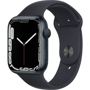 D'origine - Apple montre Series 7 GPS 41mm Midnight Bande de sport noir en aluminium - Bonne