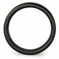 thumbnail image 3 of Black Ceramic Flat 6mm Brushed Band, 3 of 11
